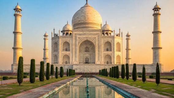 From Delhi: Agra & Taj Mahal Private Day Tour with Hotel Pickup