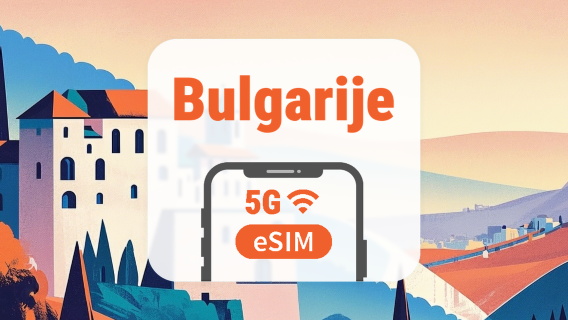 Bulgarije 5G eSIM | AI & TikTok | 1–30 Dagen | QR-code