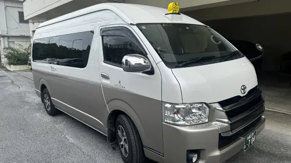 [Okinawa Jumbo Taxi] privétour met gecharterde auto in Okinawa ervaring