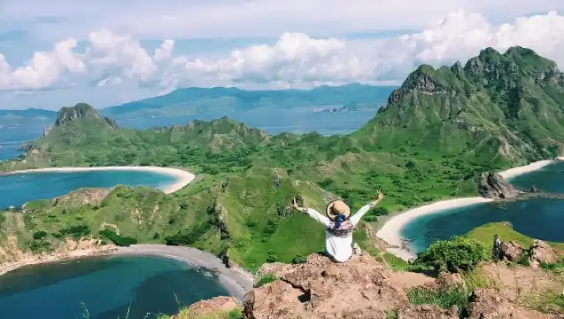 科莫多快艇一日遊|帕達爾島+科莫多島+粉紅沙灘快艇、浮潛