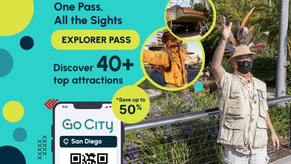 Go City サンディエゴ自選パス 【公式運営/10以上の人気観光地含む/サンディエゴ動物園/サンディエゴ海洋世界】 San Diego Explorer