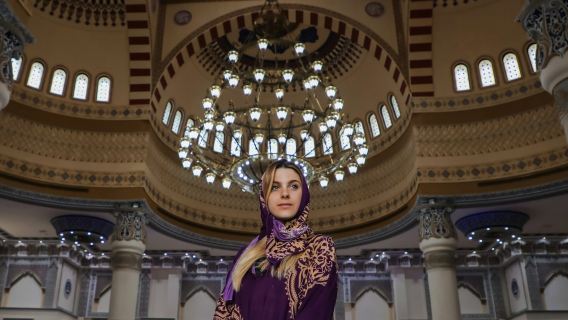 Dubái: recorrido de medio día por la ciudad antigua y moderna con transporte y entrada a la Mezquita Azul