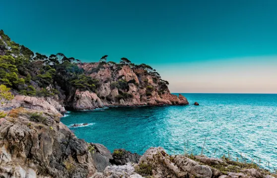 西班牙巴塞來回：藍色大海托薩+布拉內斯--中文拼團-2人起訂