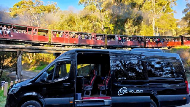 墨爾本普芬比利蒸汽火車＋菲利普島一日遊奔馳團【本地自營車隊】