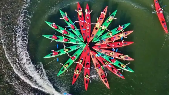 上海滴湖逸景滑浪水上嘉年華嗨翻夏天/多種項目【獨木舟，漿板，水上電單車，電動滑浪，水上飛人等團建優選】