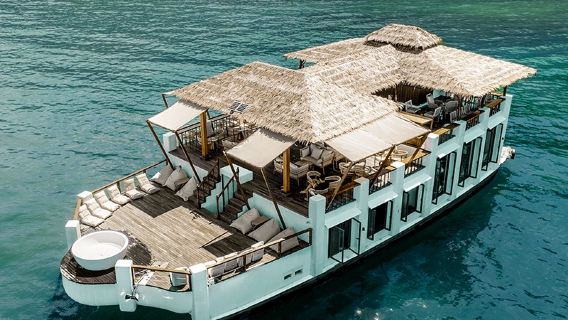 沙巴之星海上漂浮俱樂部 全景視野/海上移動樂園/可選遊艇巡遊