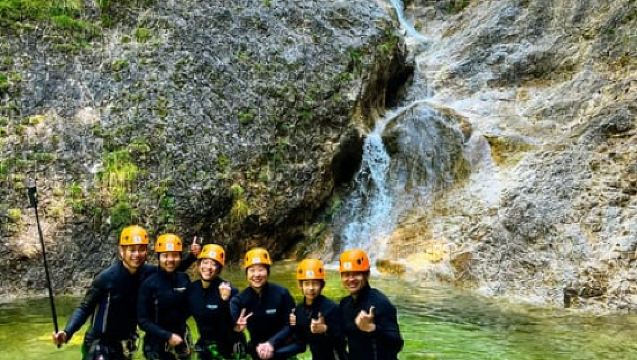 Bad Ischl: Canyoning Adventure for Beginners EXTENDED
