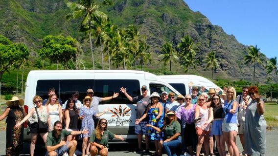 Oahu Circle Island Tour, Free Pineapple/ Byodo-inn!–Max 14 Guests