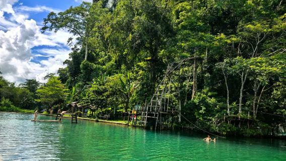 Tour 1 ngày chất lượng cao tại Vangvieng, Lào [Xuyên rừng + Chèo thuyền kayak + Hồ phá nhóm 1-11 người]
