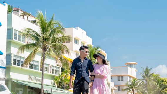 アメリカ・マイアミでの旅行写真撮影【グローバルアメリカ・マイアミ旅行撮影カメラマン、ウェディングフォト、旅行写真、同行撮影、撮影依頼】