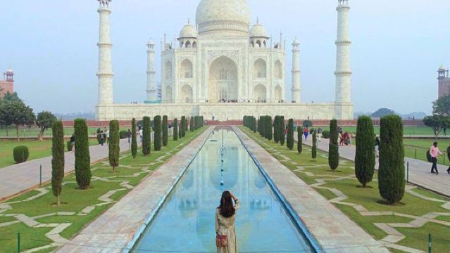 Perjalanan satu hari ke Taj Mahal + Benteng Agra dari Jaipur, India (Tur Matahari Terbit Taj Mahal)