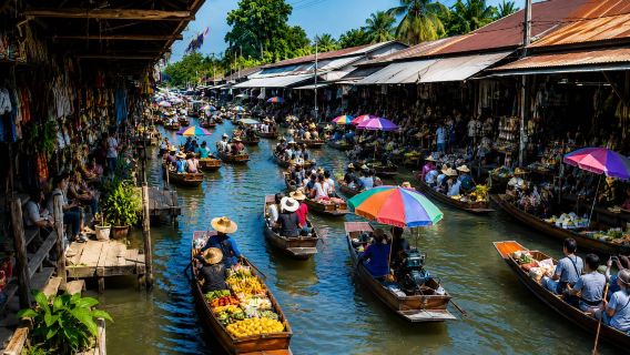 Private Customizable Charter | Damnoen Saduak + Baot, Amphawa, Maeklong & Nearby Areas 10H