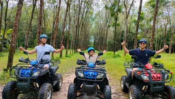 Khao Lak: mönkijäajo luontonäkymien ja kookos- ja kumipuutarhojen parissa