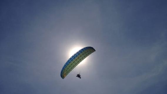Baptism / Tandem paragliding flight in Saint Florent