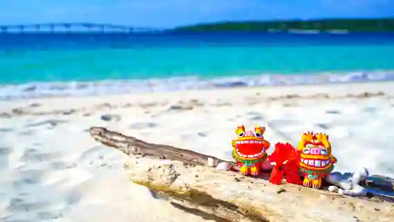 日本沖繩北部一日遊：萬座毛＋古宇利島＋美麗海水族館＋美國村