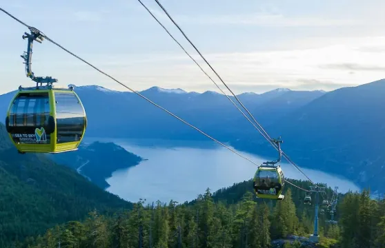 海天纜車：來回票