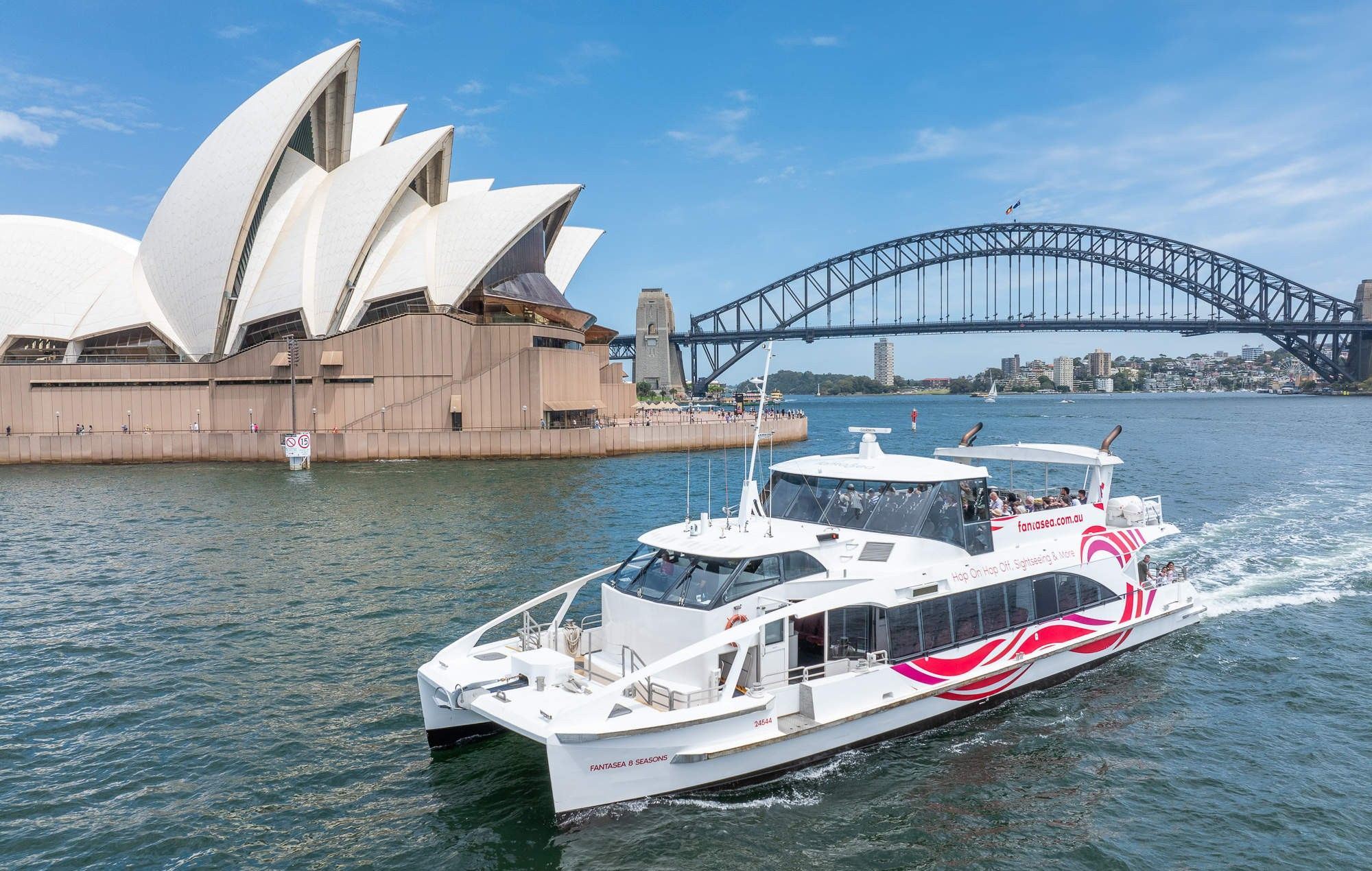 biglietto per la crociera turistica di 1 ora nel porto di Sydney, Australia (partenza da Circular Quay)
