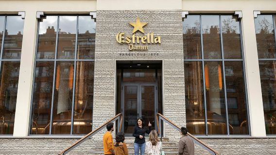 Old Estrella Damm Brewery Guided Tour + Beer Tasting