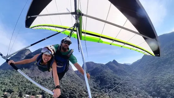 Trải nghiệm bay dù lượn/delta tại Tượng Chúa Kitô Cứu Thế Rio de Janeiro [Trải nghiệm dù lượn Rio]