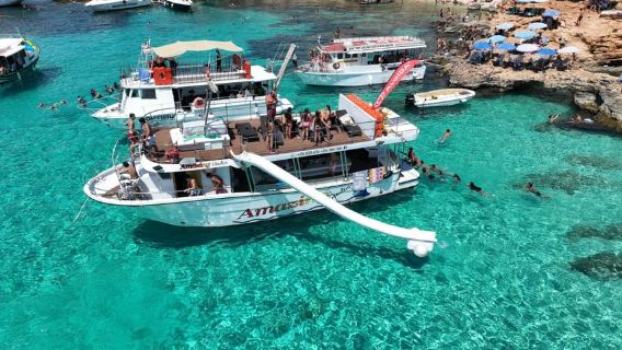 Malta Coastline Cruise: Comino, Blue Lagoon & Crystal Lagoon