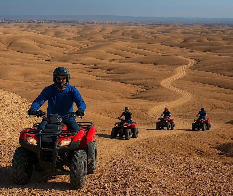 Marrakech: Agafay Desert Quad & Camel Rides with Dinner Show