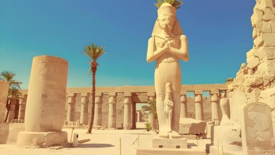Escursione di un giorno a Luxor da Hurghada per piccoli gruppi e tomba di Tutankhamon