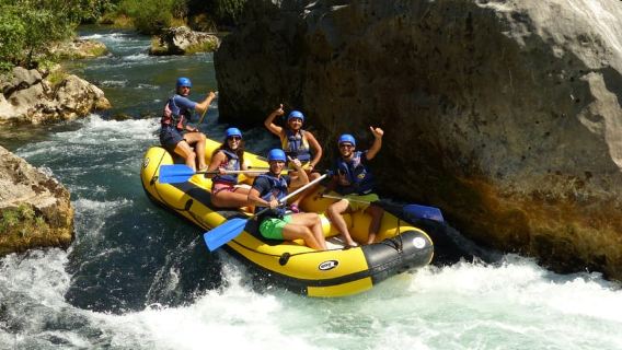 Fiume Cetina: tour di rafting e cliff jumping