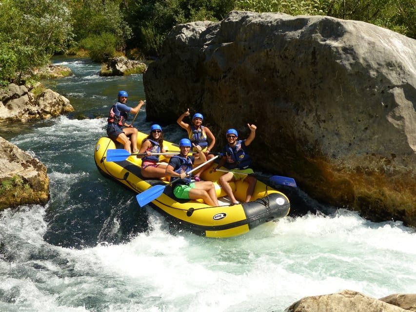 Cetina River: Rafting and Cliff Jumping Tour
