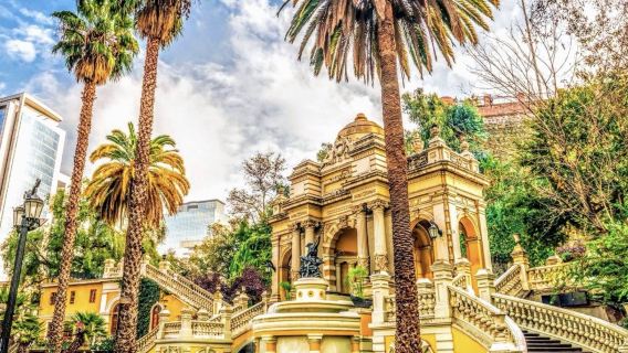 智利聖地亞哥聖克里斯托瓦爾山-中央郵局【中文專車-悅享旅途】