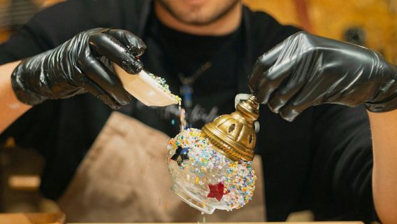 Istanbul: laboratorio guidato di lampade a mosaico turche + snack