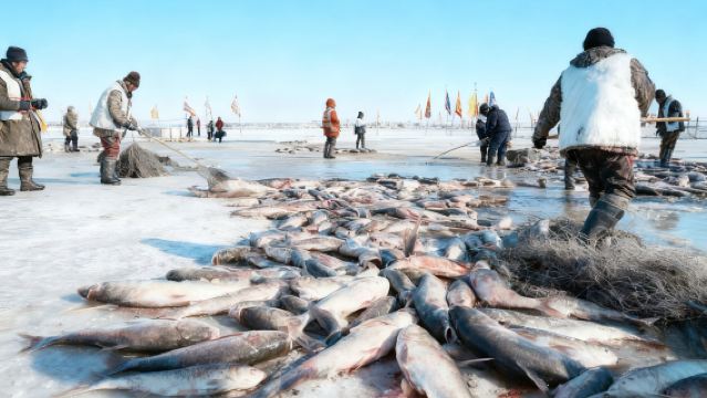 Chagan Lake Winter Fishing Private Charter Day Tour | Departing from Harbin + Exclusive Private Charter