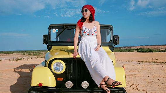 Excursión de medio día en jeep por Mui Ne, Vietnam: [Viaje organizado de calidad + guía en inglés + traslado al hotel]