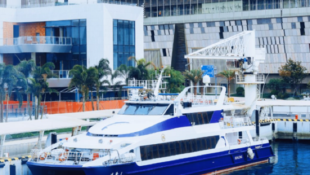 [ท่าเรือเซินเจิ้นเช็กโกว - ท่าเรือมาเก๊า (ฮ่องกง-มาเก๊า)] ตั๋วเรือเที่ยวเดียว ถึงเร็วภายใน 60 นาที ท่าเรือผู้โดยสารมาเก๊า