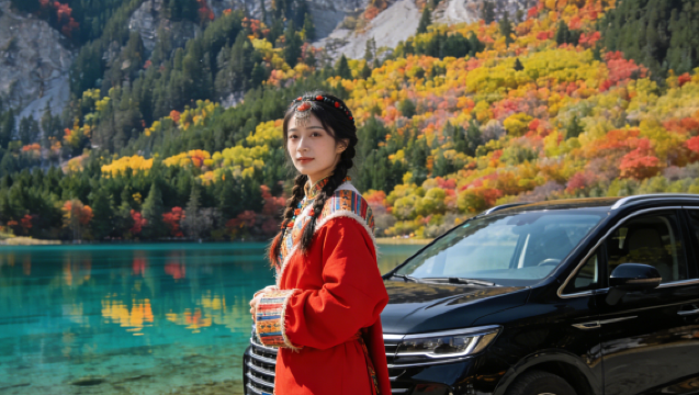 Huanglong Jiuzhaigou Station - Jiuzhaigou | 1-Day Tour | 5-9 Seater Private Tour | Optional Round-Trip | All-Inclusive Price