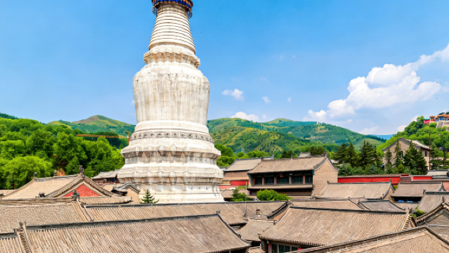 Lawatan sehari ke Gunung Wutai berlepas dari Bandar Lama Xinzhou (tiket masuk tidak termasuk)