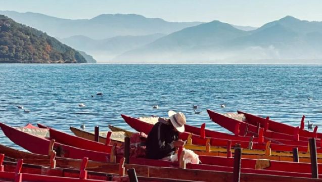 1-day tour around Lugu Lake in the Daughter Kingdom | Private charter self-guided tour | Experience the mountains, lakes, and the beauty of life