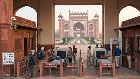 Taj Mahal & Agra Fort Skip-the-Line Tour with Entry Tickets & Guide