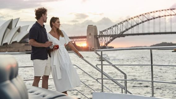 Sydney: Krydstogt med 3-retters aftensmad