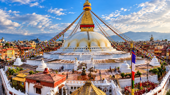 Passeio pela Cidade de Katmandu com 4 Patrimônios Mundiais da UNESCO e Guia