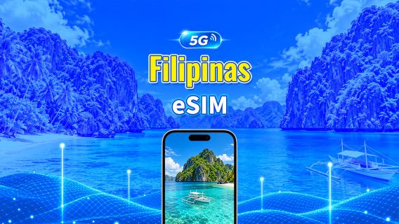 Filipinas 4G/5G eSIM | Paquete de datos diario/total | 1–30 días | Facturación por 24 horas | Código QR