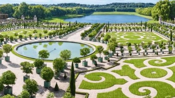 Lawatan sehari pergi-balik Paris, Perancis ke Istana Versailles - Istana Utama Versailles + Dewan Cermin + Taman Besar, perkhidmatan peribadi tanpa kerumitan