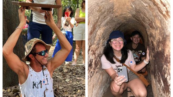 Ho Chi Minh: visita guiada a los túneles de Cu Chi con experiencia de tiro con pistola