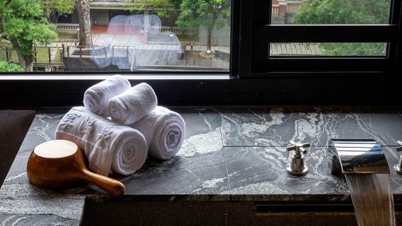 Beitou hot spring private room for 2 guests, 90-min soak (additional NT$300 for 2 guests on holidays)