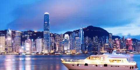 【限時5折起】香港豪華遊艇夢之旅 維多利亞港夜遊觀光