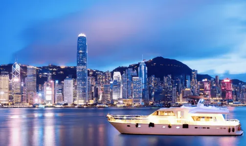 【限時5折起】香港豪華遊艇夢之旅 維多利亞港夜遊觀光