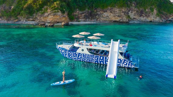 Îles Phi Phi + Baie de Maya + Île Maiton Sunset Premium Excursion à la journée en catamaran rapide