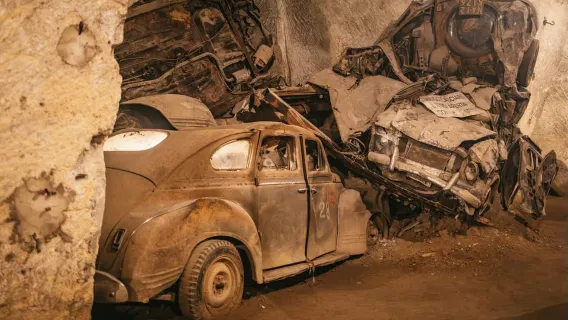Napoli: Visita guidata al Tunnel Borbonico con biglietto d'ingresso