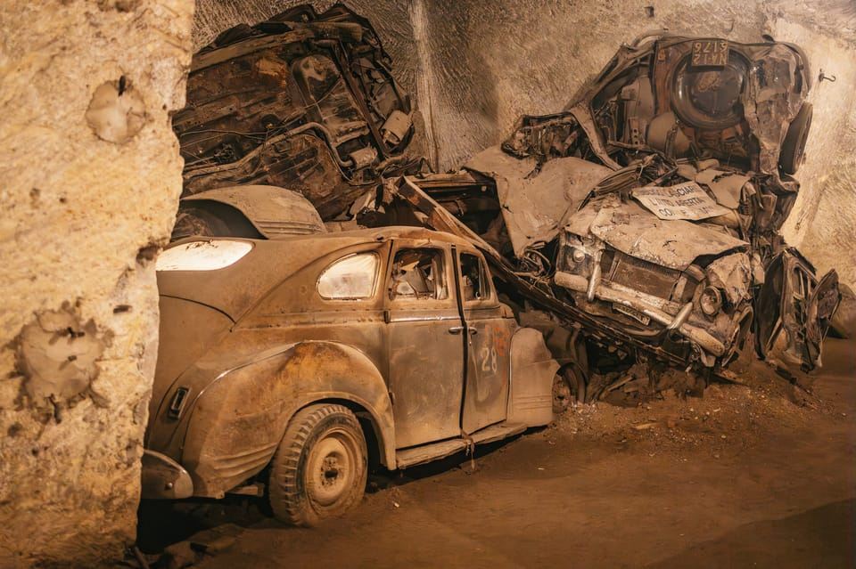Napoli: Visita guidata al Tunnel Borbonico con biglietto d'ingresso