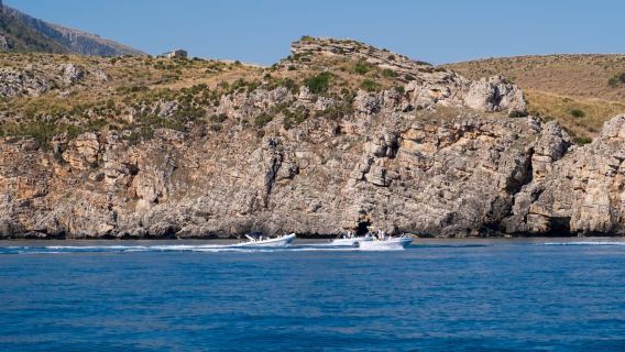 Castellammare del Golfo: Zingaro and Scopello Tour with Swimming Stops and Fruit