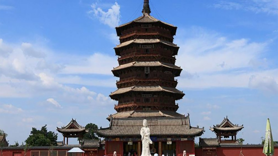 ※1-day private charter tour to Xuankong Temple + Ying County Wooden Pagoda + Yungang Grottoes | Door-to-door pickup in Datong city